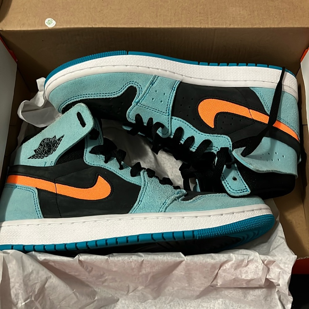 Jordan 1 Zoom CMFT 2 bleached aqua bright citrus